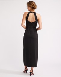 Review - Barcelona Backless Halter Dress