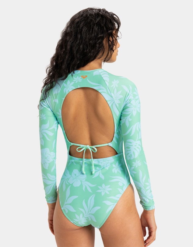 Roxy - Womens Hula Hibiscus One Piece Swimsuit