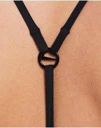 Nike - Swoosh Link Terry Y-Back One Piece Swimsuit