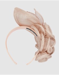 Max Alexander - Flower Sinamay Nude Fascinator Headband