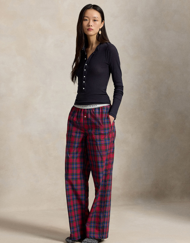 Polo Ralph Lauren - Tartan Cotton Poplin Sleep & Lounge Pant