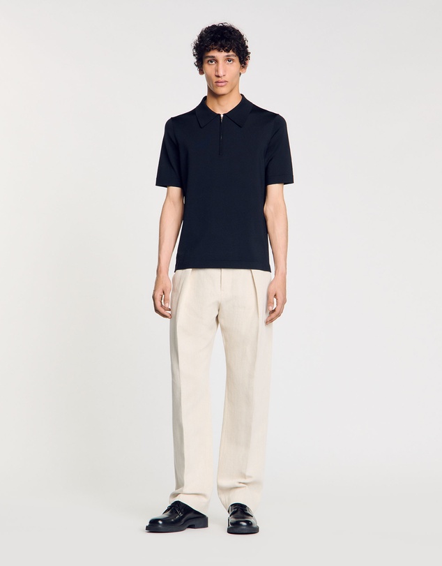 Sandro - Pablo Zip Sweater