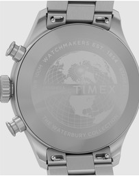 TIMEX - Waterbury Ace Chronograph 41mm Stainless Steel Bracelet Watch