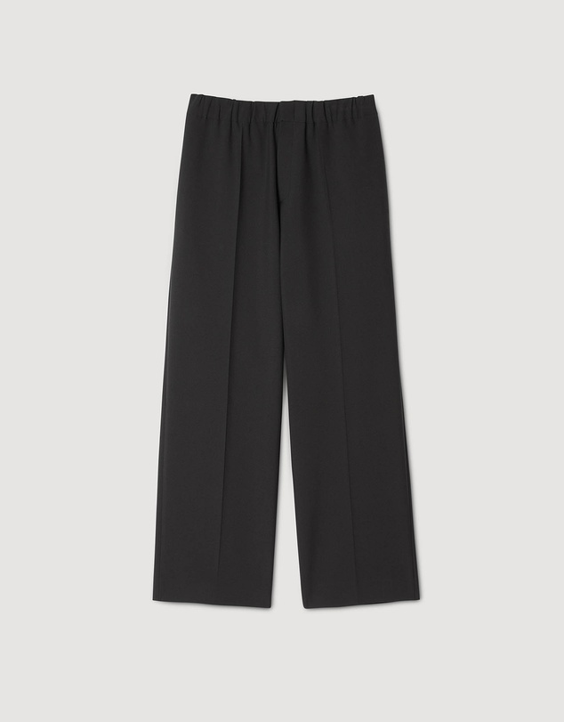 Sandro - Large Jersey Pants