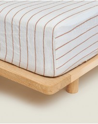 Carlotta + Gee - 100% Linen Fitted Sheet