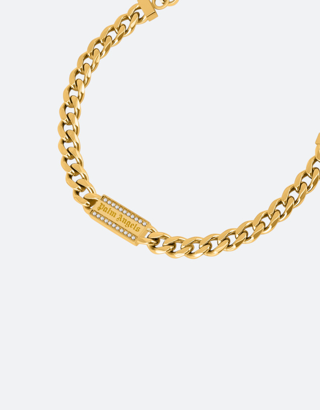 Palm Angels - Arlet GP Crystals&Curbchain Bracelet
