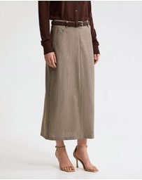 Oxford - Harper Pure Wool Column Skirt