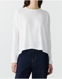 Bassike - Circle Long Sleeve T-Shirt