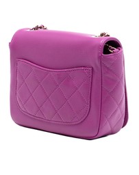 Pre-Loved by Azura Reborn - Pre-Loved Mini Lambskin Giant Crystal CC Flap