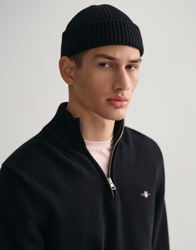 Gant - Casual Cotton Half-Zip Knit