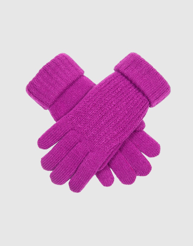 DENTS - Ribbed Knit Gloves