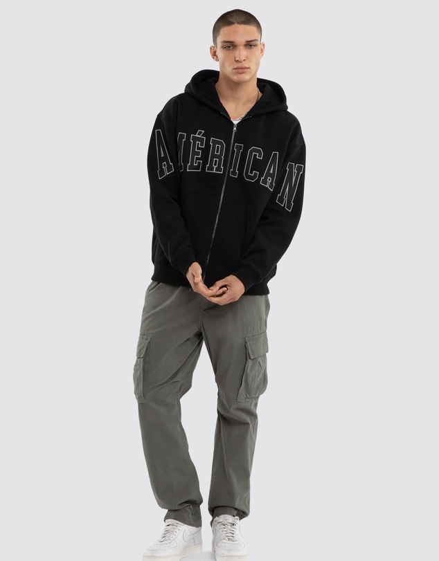 Americain - Armour Relaxed Zip Hoodie