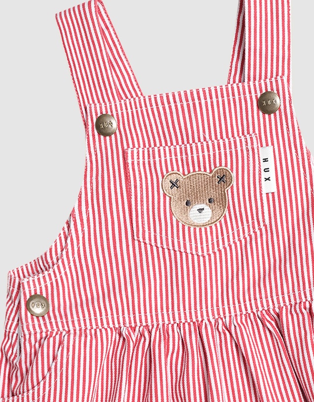 Huxbaby - Stripe Pinafore Dress - Babies