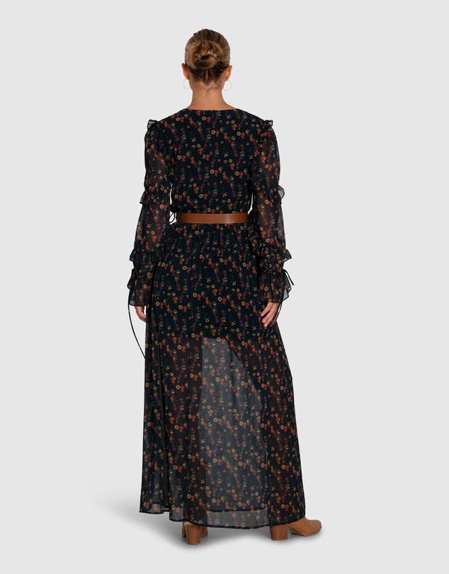 Belle & Bloom - Come As You Are Floral Maxi Dress