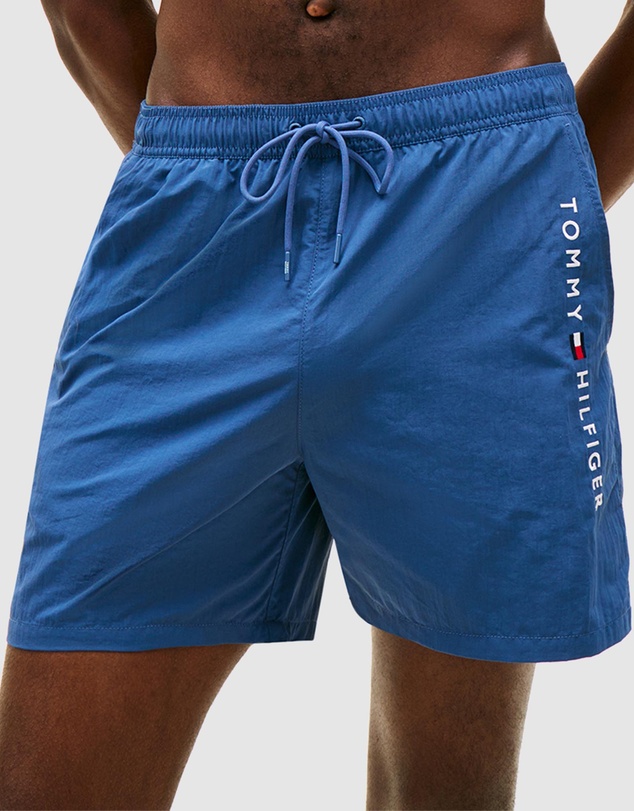 Tommy Hilfiger - Original Logo Mid Length Swim Shorts