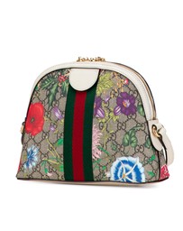 Pre-Loved by Azura Reborn - Pre-Loved Small GG Supreme Flora Ophidia Dome Crossbody