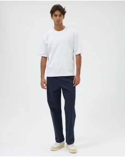 AERE - Pleated Slim Cotton Chinos