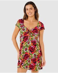 Rip Curl - Rip Curl x Farm Rio  Blooming Mini Dress