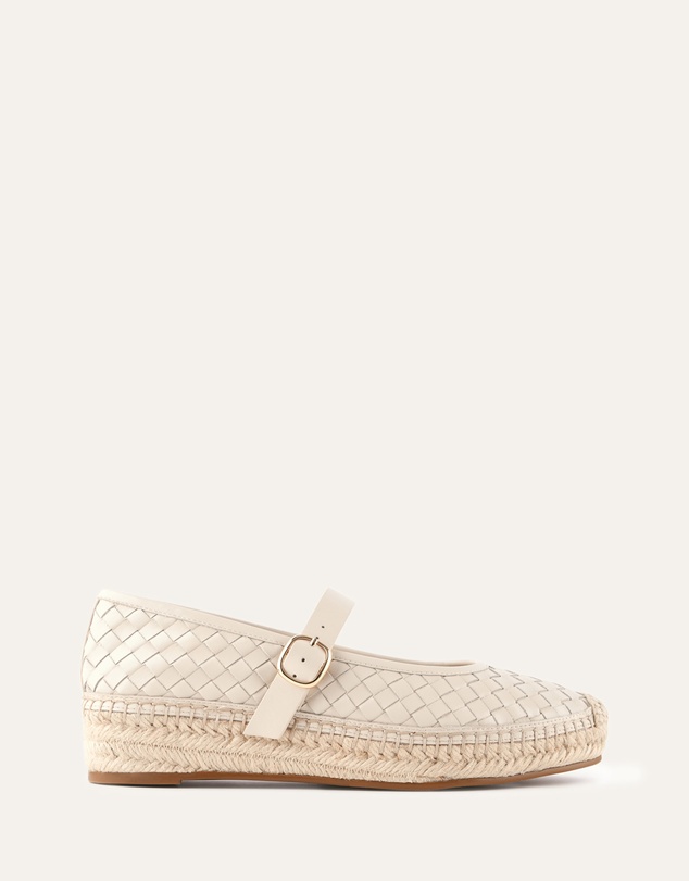 Jo Mercer - Elsie Woven Flat Espadrilles