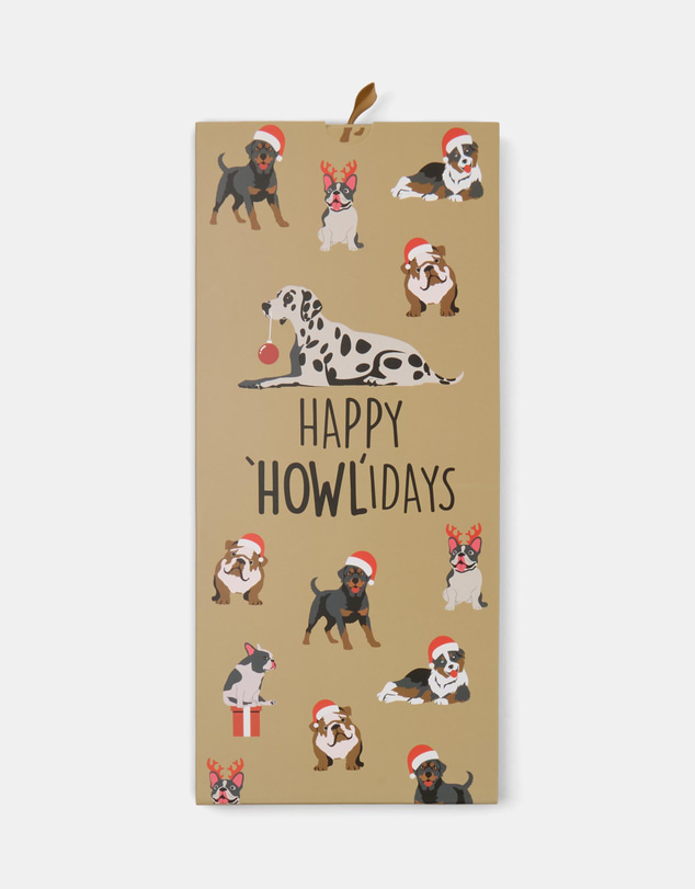 Bamboozld - Happy Howlidays Bamboo Socks Card