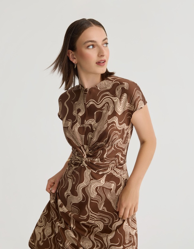 Oxford - Charlotte Printed Twill Dress