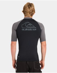 Quiksilver - Mens On Tour Short Sleeve Rash Vest