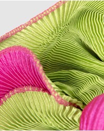 Max Alexander - Lime and Fuchsia Racing Fascinator
