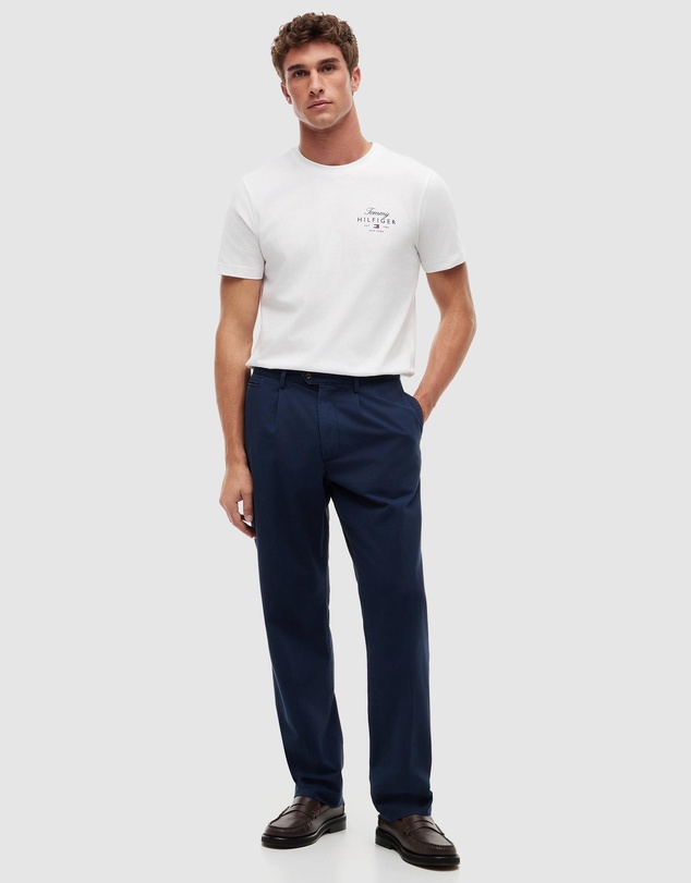 Tommy Hilfiger - Logo Jersey Crew Neck T-Shirt