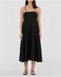Amelius - Corinna Linen Midi Dress