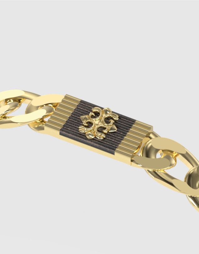 GUESS - Gold-Tone Rebel Moon Bracelet