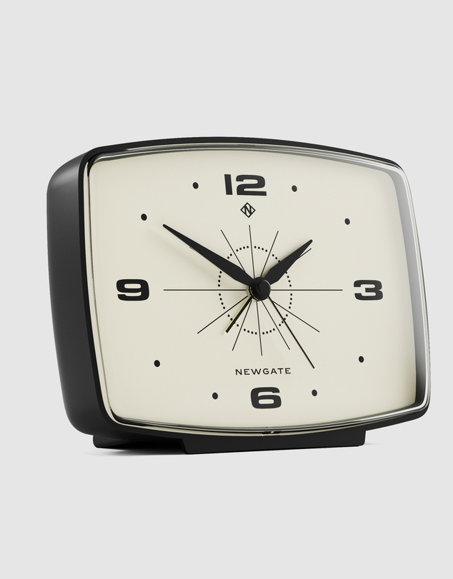 Newgate - Newgate Brooklyn Alarm Clock - Black