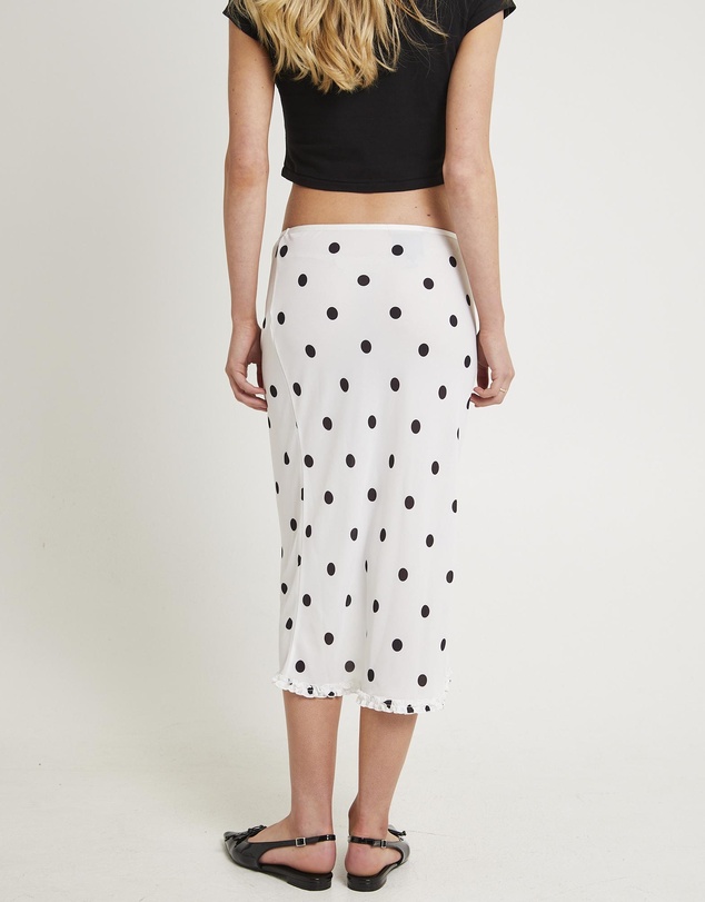 Alice In The Eve - Bijou Polka Midi Skirt