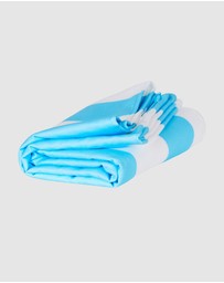 Dock & Bay - Beach Towel Cabana Light Collection L Tulum Blue