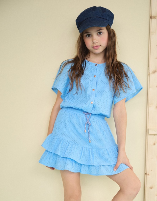NONO - Siggy Fully Embroidered Dress - Kids-Teens