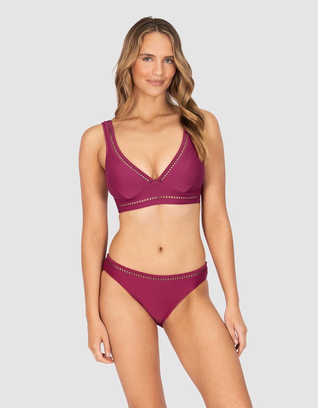 Baku Swimwear - Rococco D/DD Cup Longline Bikini Bra Top