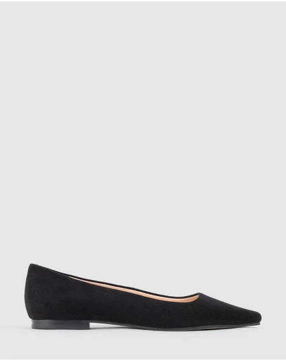 Edward Meller - ELVY Chiselled Flat Pump