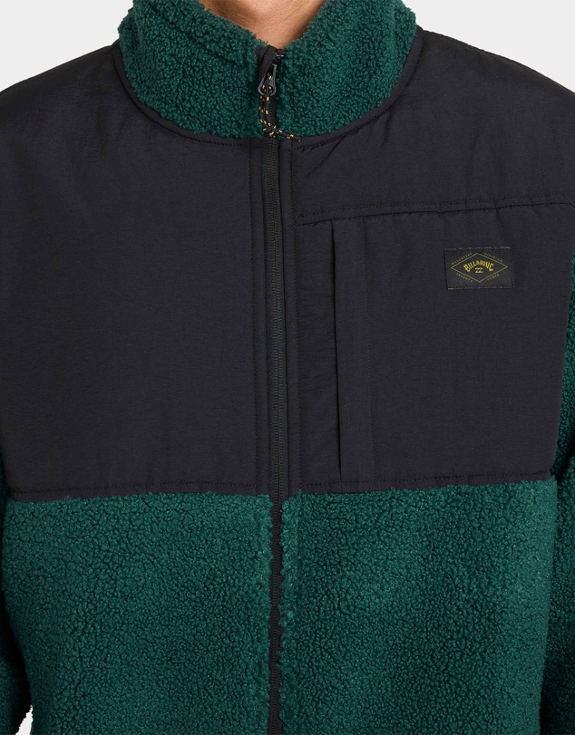 Billabong - Mens Boundary Summit Mock Neck Fleece Top
