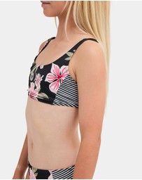 Roxy - Girls 8 to 16 Of The Pacific Bralette Two Piece