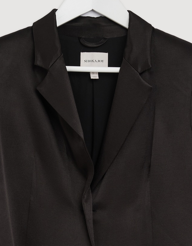 Revibe - Repaired Shona Joy La Lune Flared Sleeve Belted Blazer - AU 8