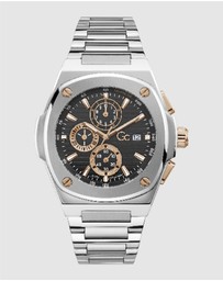 GC - Gc Coussin Shape Chrono Metal