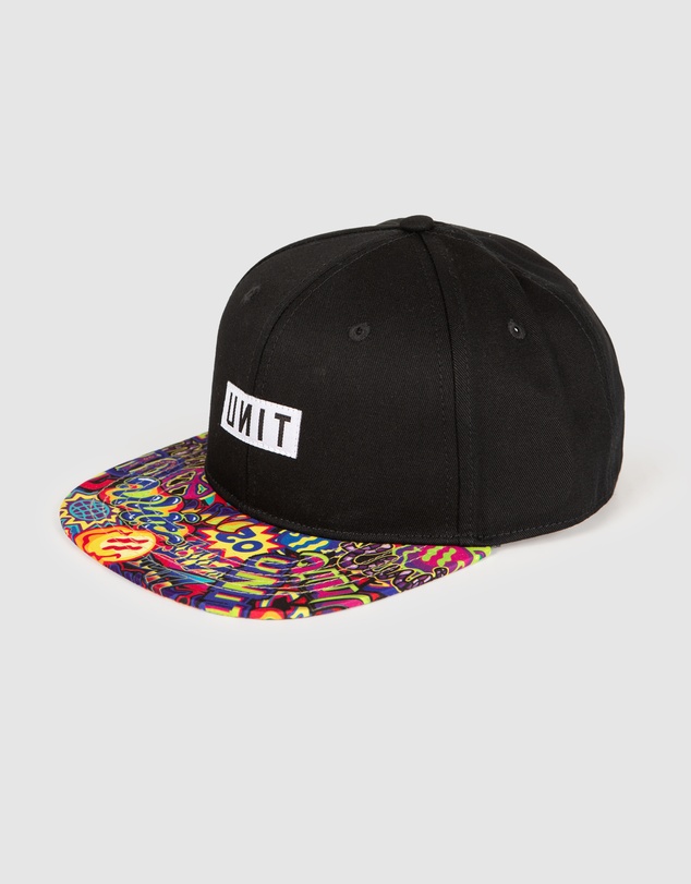 UNIT - UNIT Fizzle Youth Flat Peak Snapback Cap
