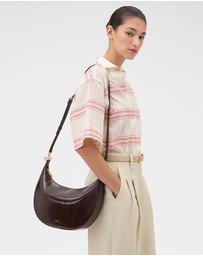 Oroton - Florence Medium Textured Hobo Bag