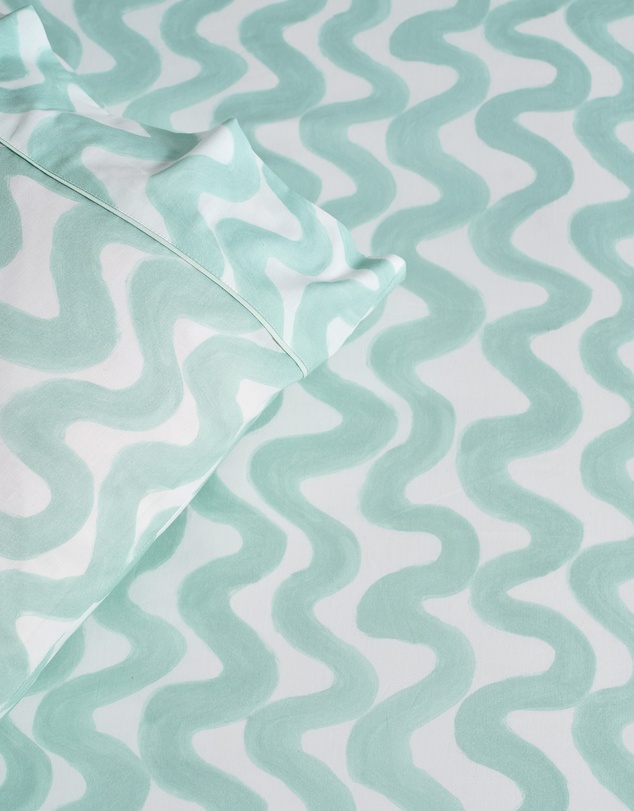 Linen House Kids - Wiggle Wiggle Fitted Sheet + Pillowcase Set