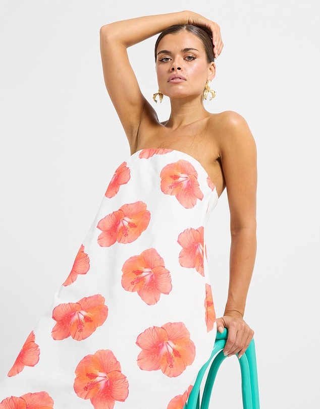Pasduchas - Brielle Strapless Maxi Dress