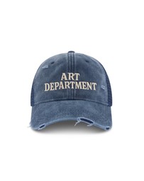 THE TALES - Destroyed Art Department Blue Trucker Cap