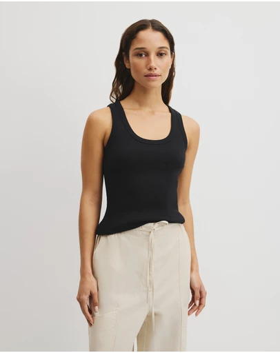 Country Road - Scoop Neck Rib Tank