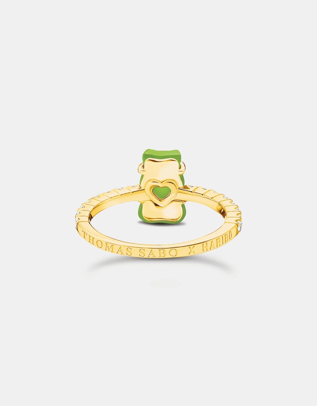 THOMAS SABO - HARIBO Apple Green Bear Ring