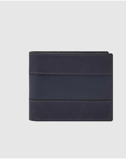 Fossil - Everett Navy Blue Wallet