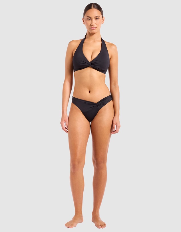 JETS - Jetset Smooth Twist Front Halter Bikini Top