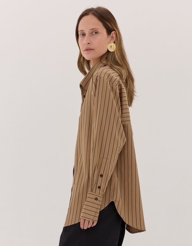 Cloth & Co. - The Classic Shirt | Coffee & Black